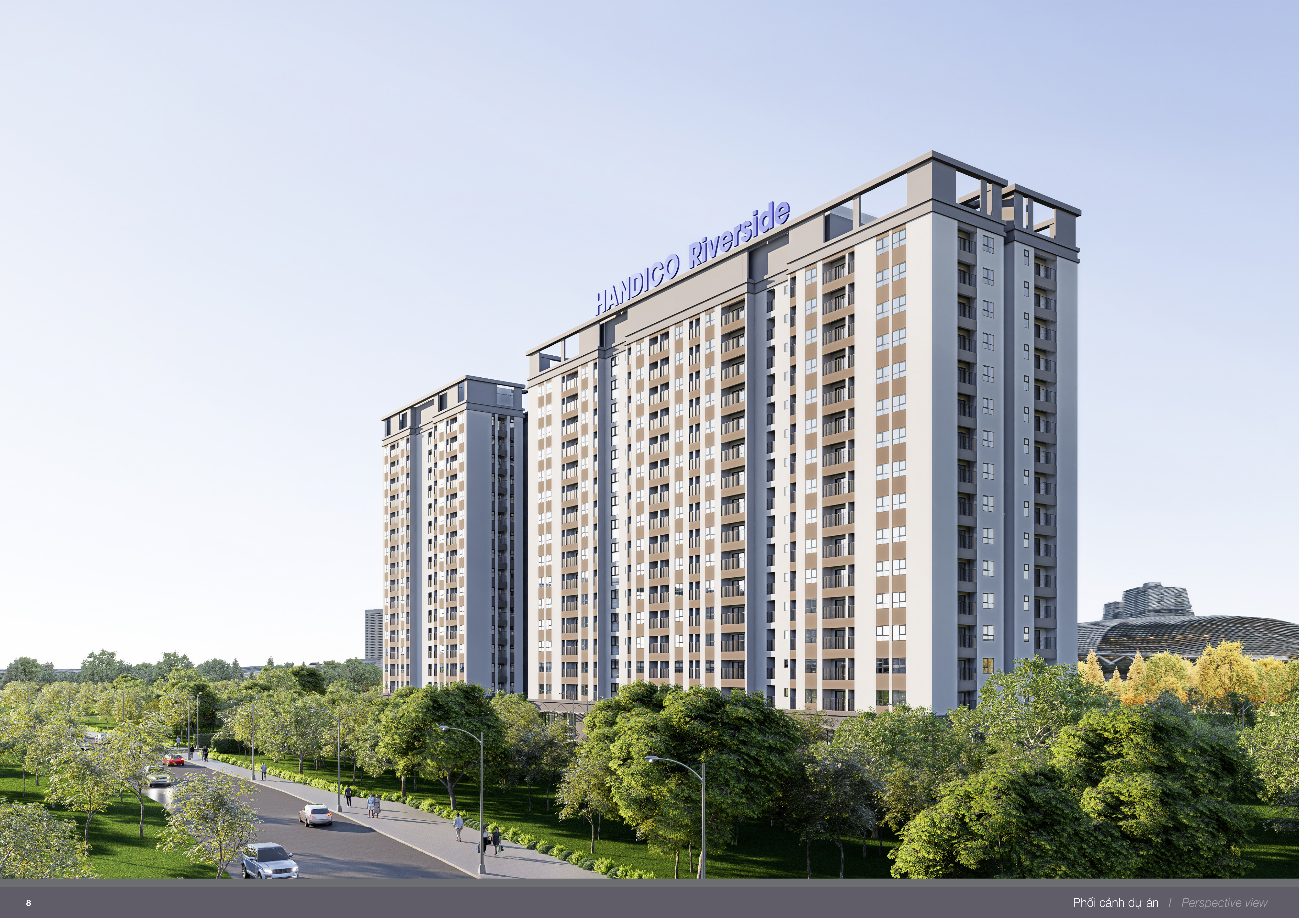 Dự án đầu tư xây dựng Khu nhà ở tại điểm X2 phường Lĩnh Nam, Hà Nội (HANDICO Riverside)